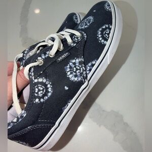 Vans Authentic Lo Pro Tie Dye Canvas Sneakers Women’s Skater Shoes